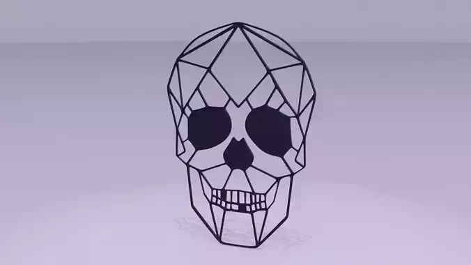 Skull wall art