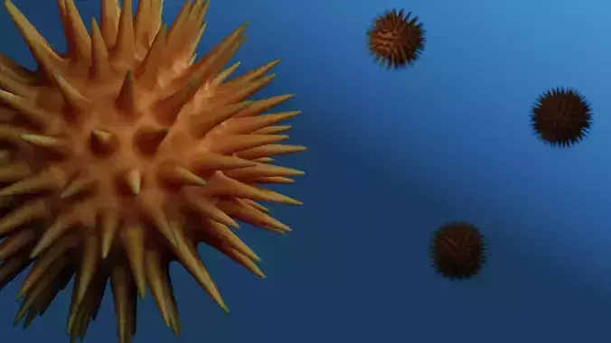 Virus Spore 3D model