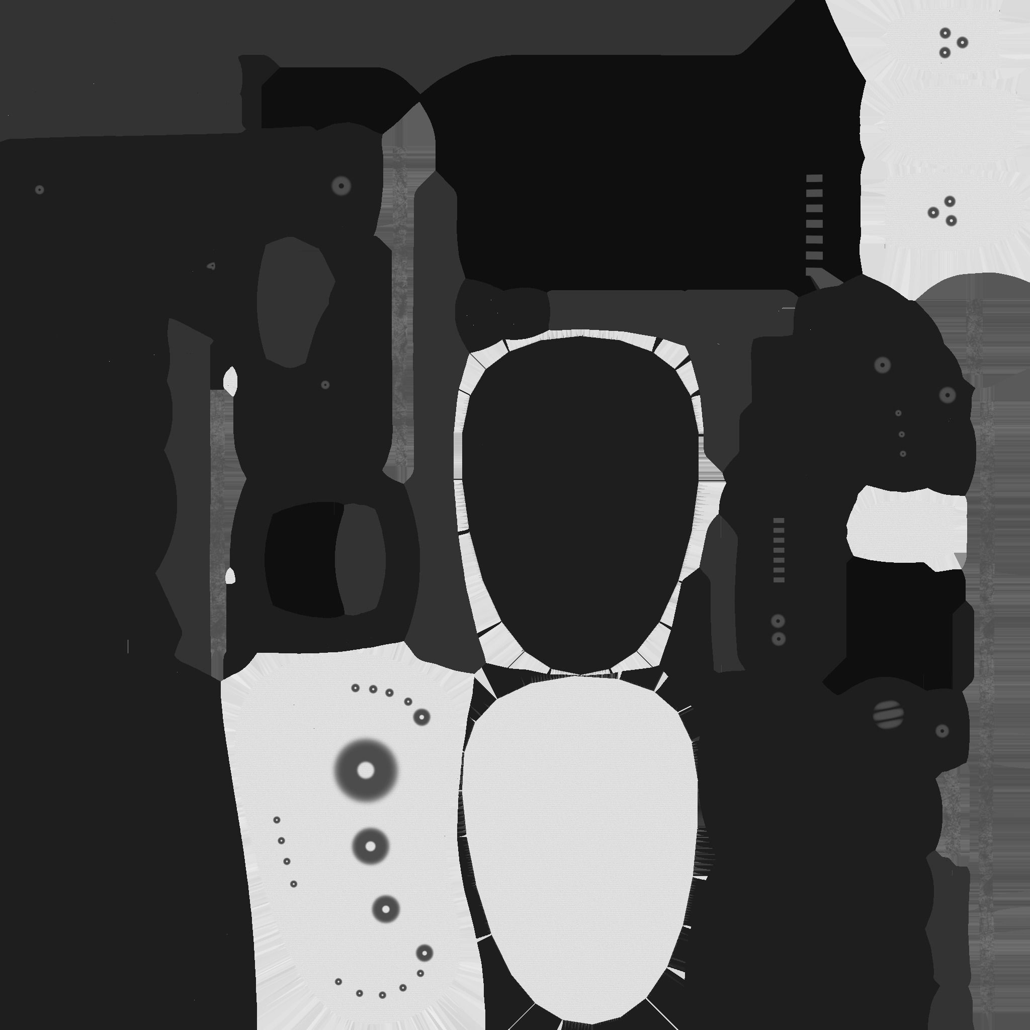 SciFi Glasses E05 Pink - Character Design Fashion Low-poly 3D model_26