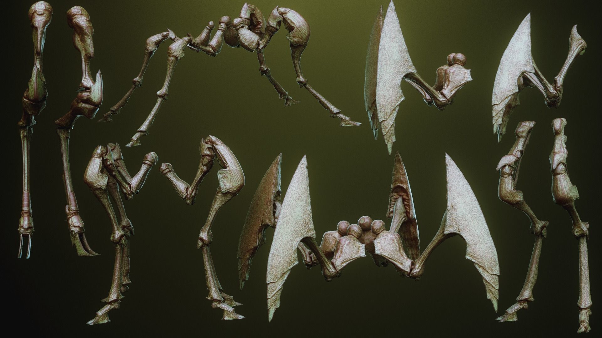 iNSEKt 150 monster parts 3D model_67