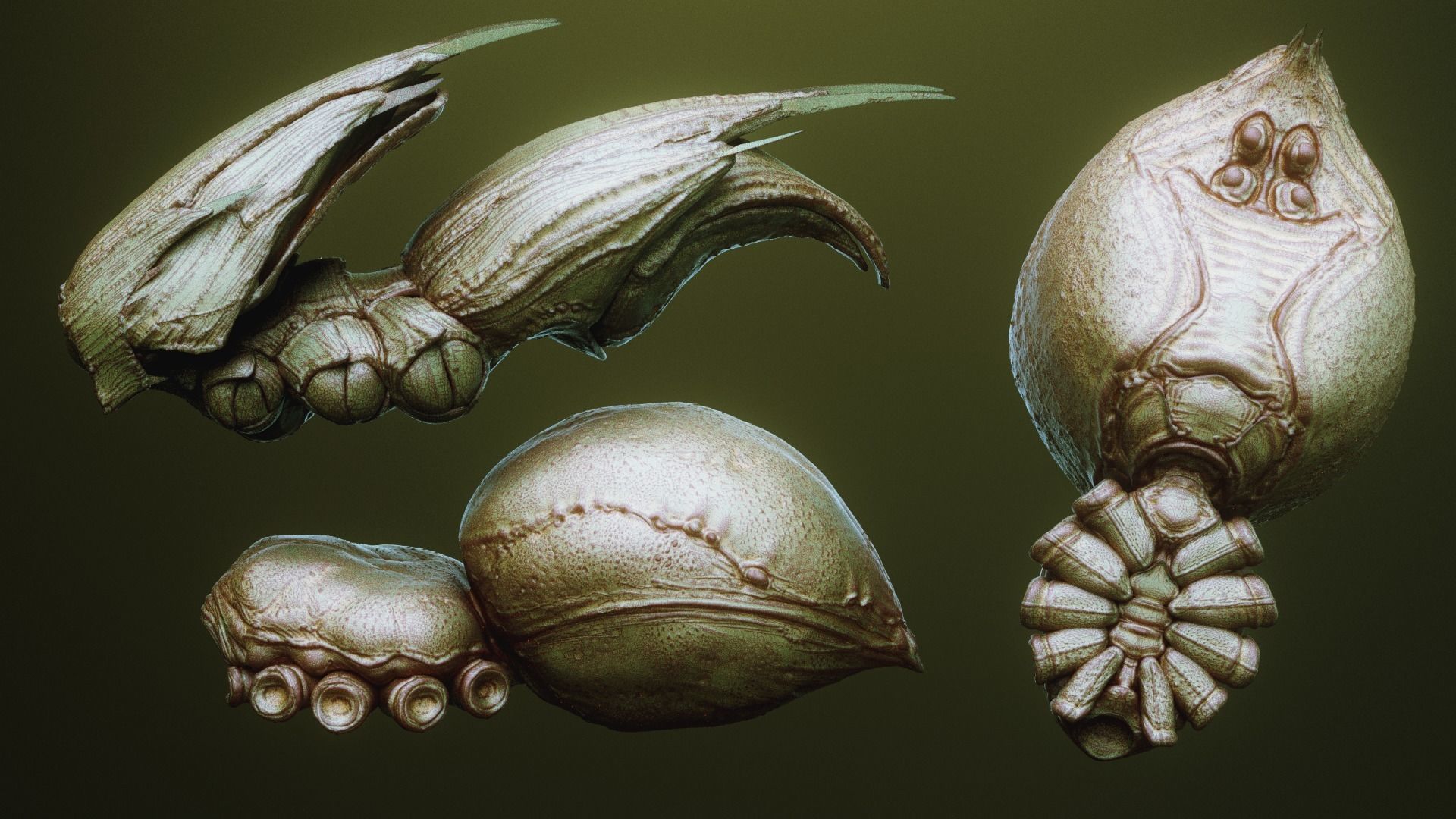 iNSEKt 150 monster parts 3D model_59