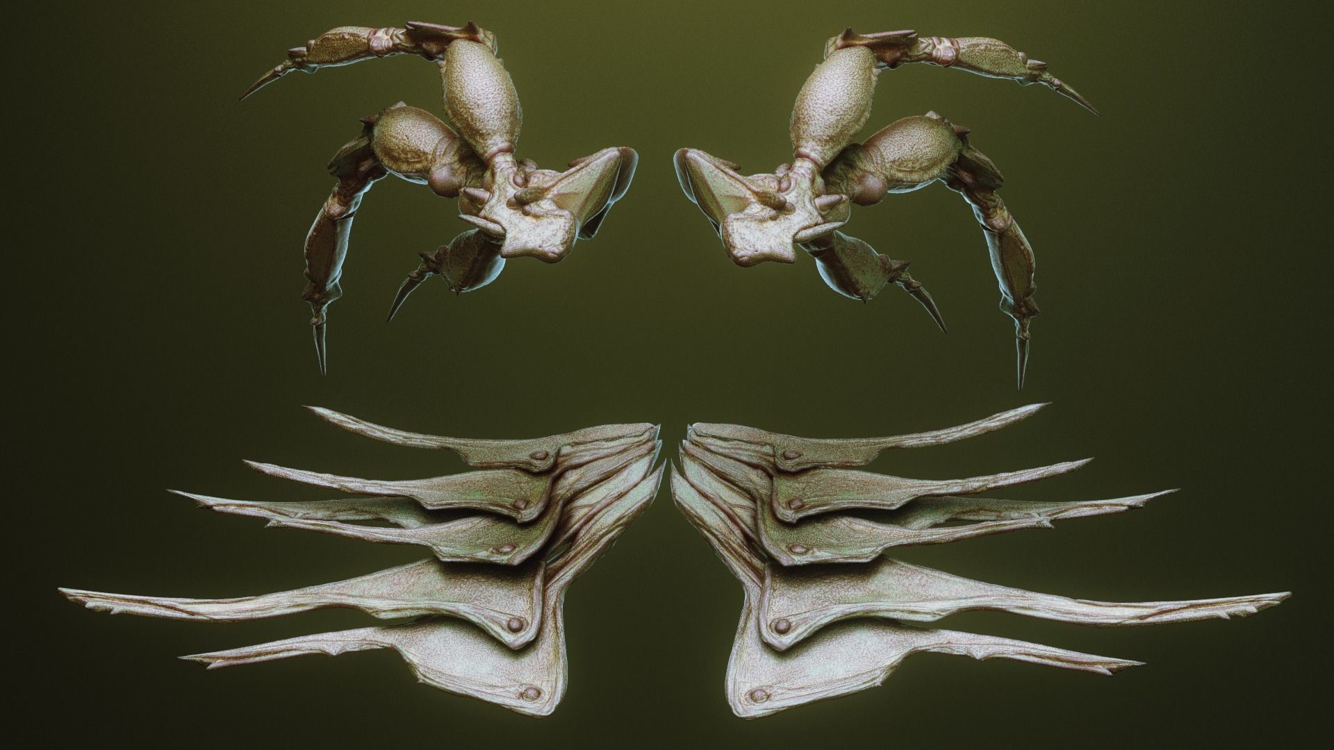 iNSEKt 150 monster parts 3D model_80