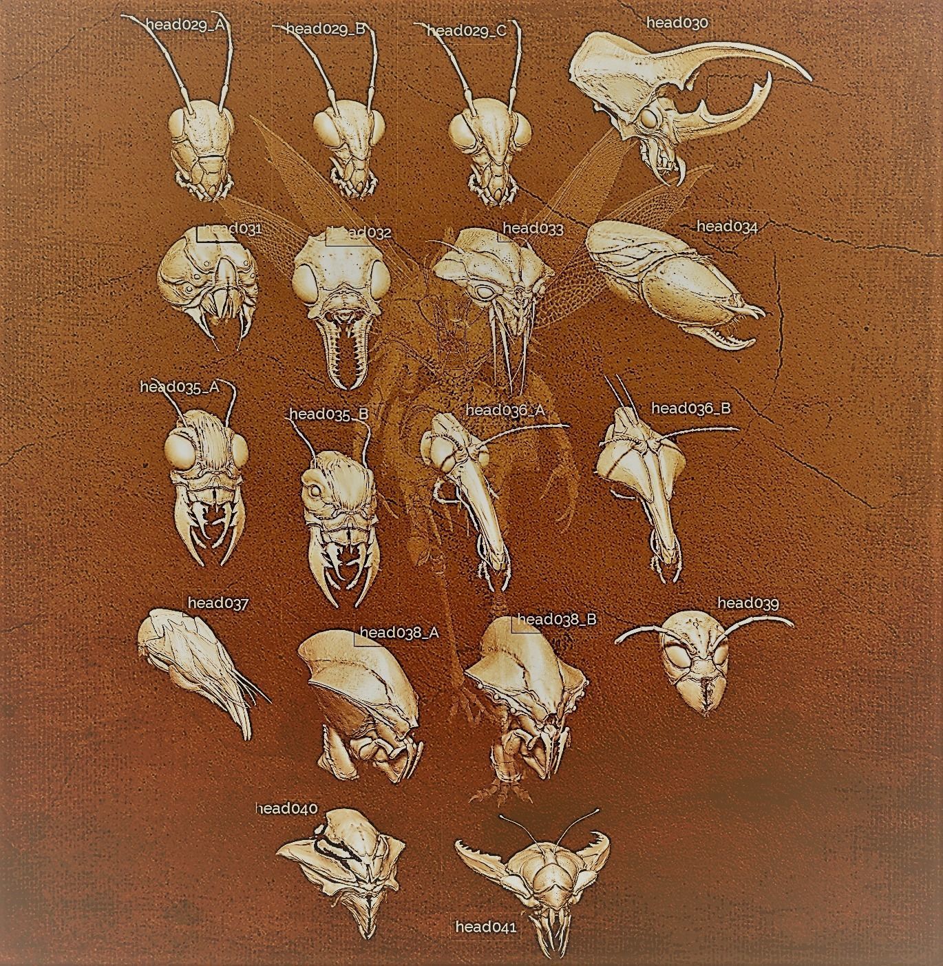 iNSEKt 150 monster parts 3D model_87