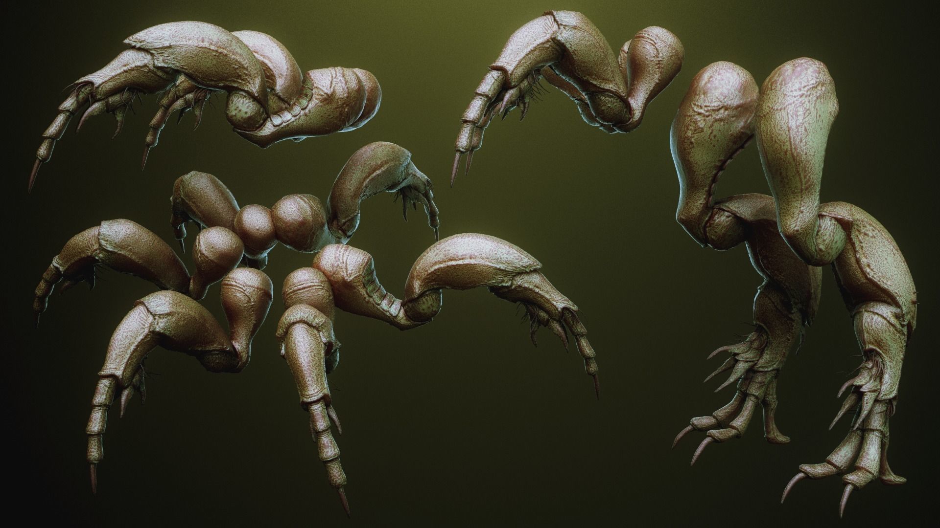 iNSEKt 150 monster parts 3D model_64