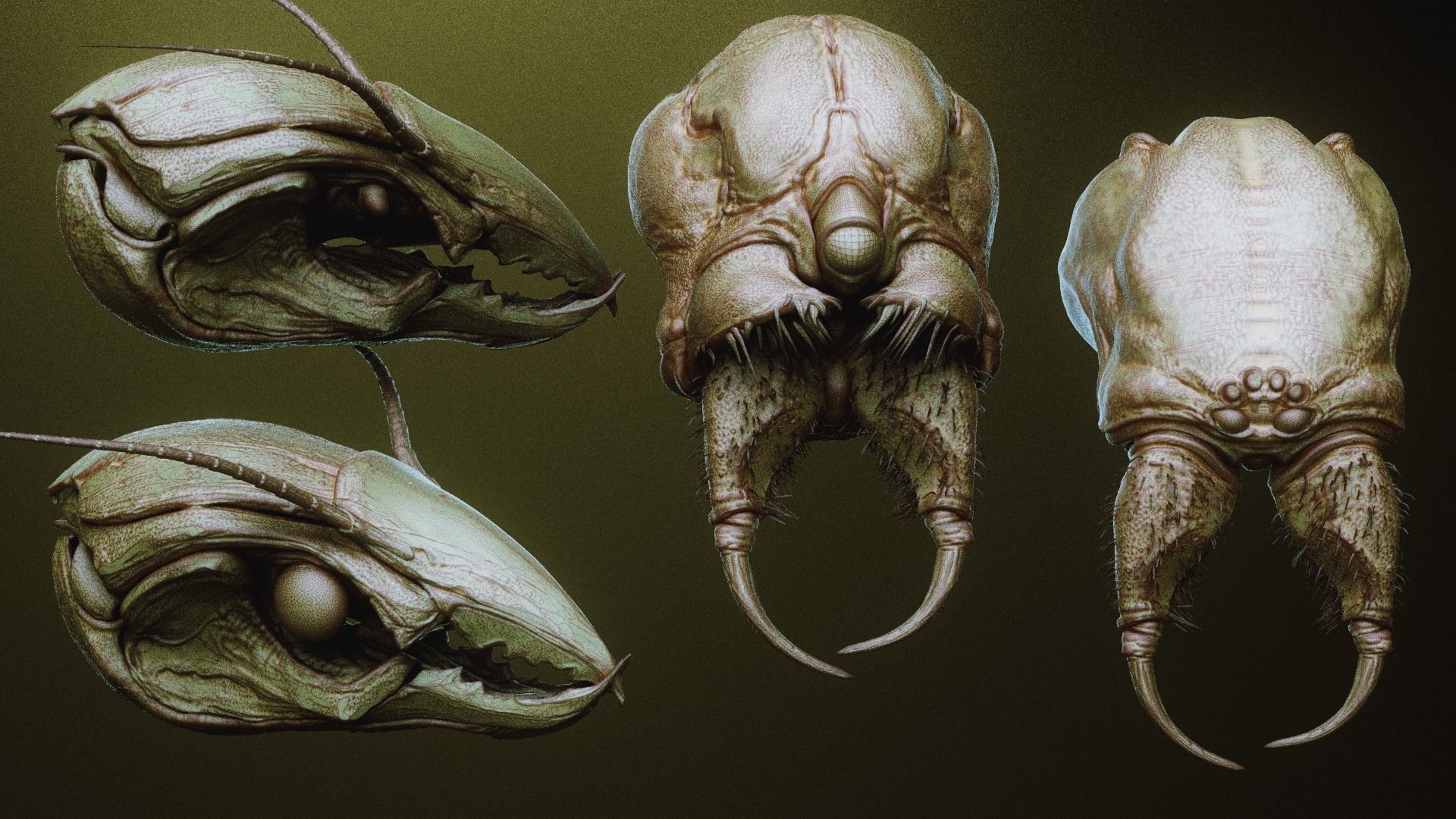 iNSEKt 150 monster parts 3D model_35