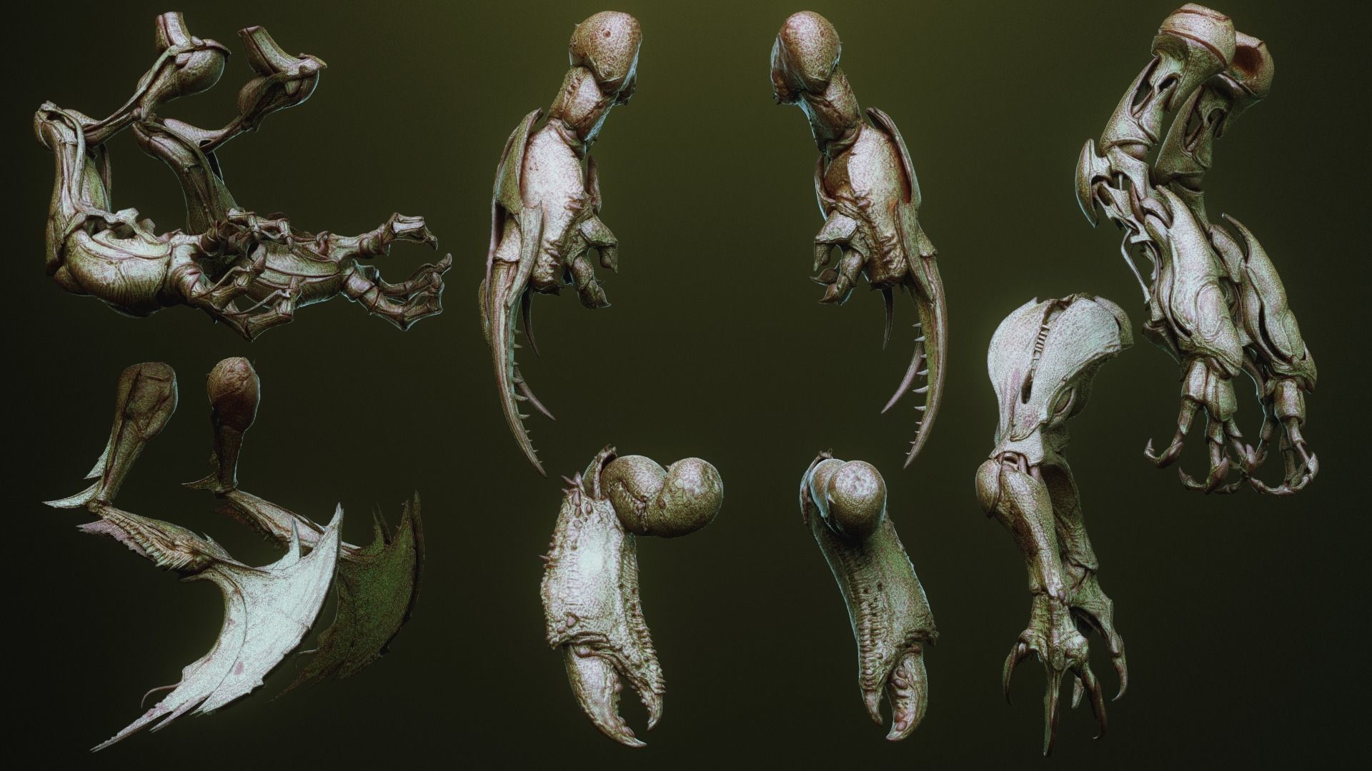 iNSEKt 150 monster parts 3D model_48