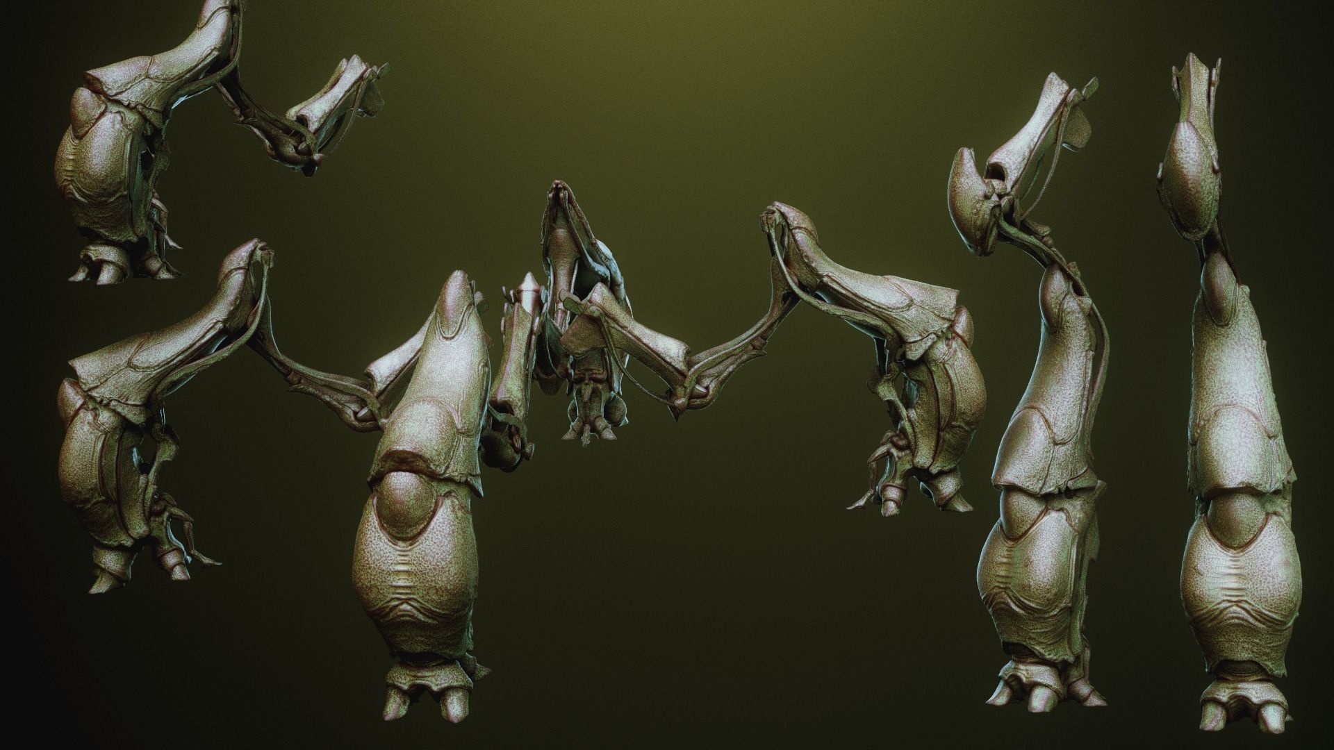 iNSEKt 150 monster parts 3D model_66