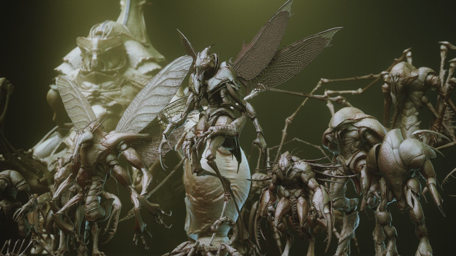 iNSEKt 150 monster parts 3D model_1