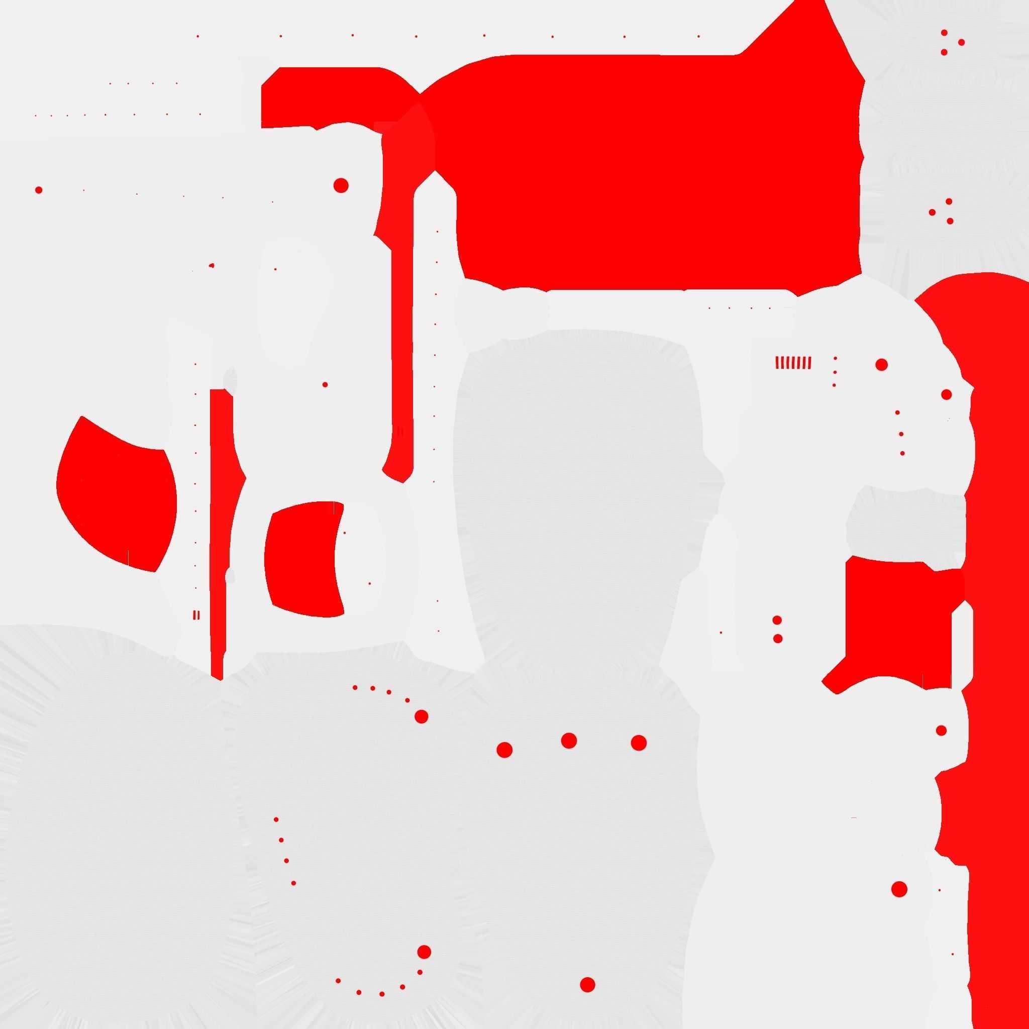 SciFi Glasses E06 White Red - Character Design Fashion Low-poly 3D model_20