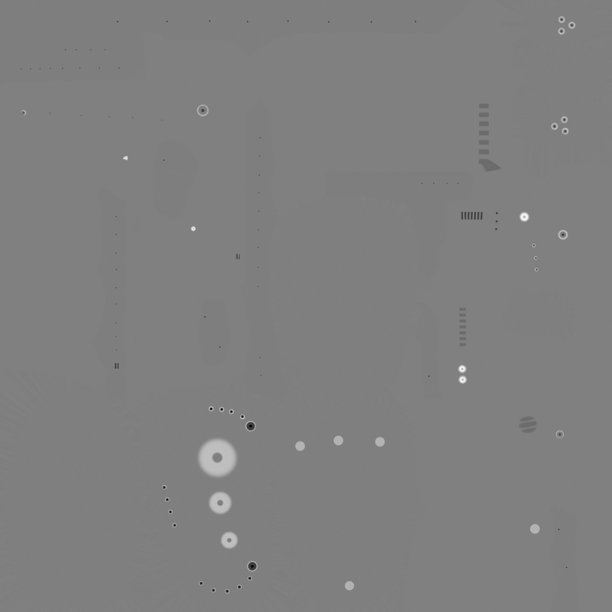 SciFi Glasses E07 Black Red - Character Design Fashion Low-poly 3D model_21