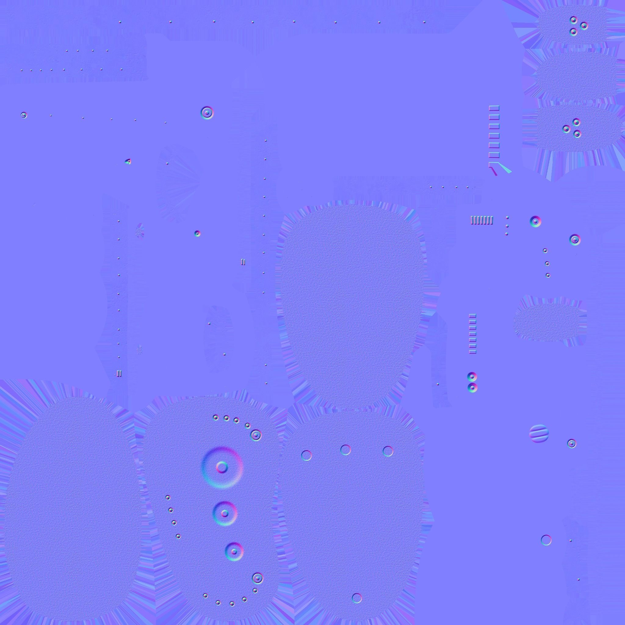 SciFi Glasses E07 Black Red - Character Design Fashion Low-poly 3D model_23