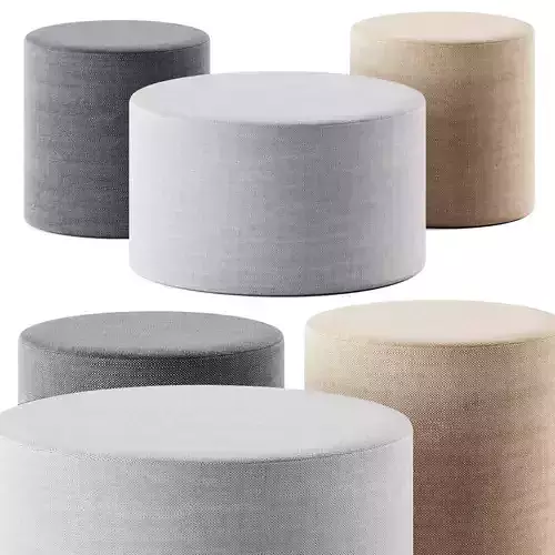 Bumper Outdoor Ottoman by Blu Dot