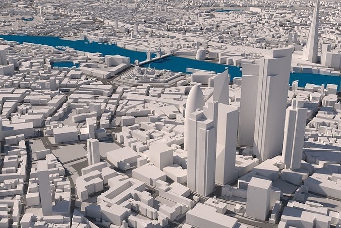  London 3d model 3D model