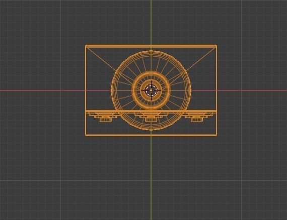 Triple Shop Gumball and Candy Machine Set of 3 Low-poly 3D model_13