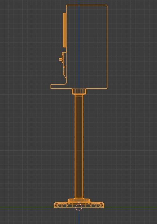 Triple Shop Gumball and Candy Machine Set of 3 Low-poly 3D model_15