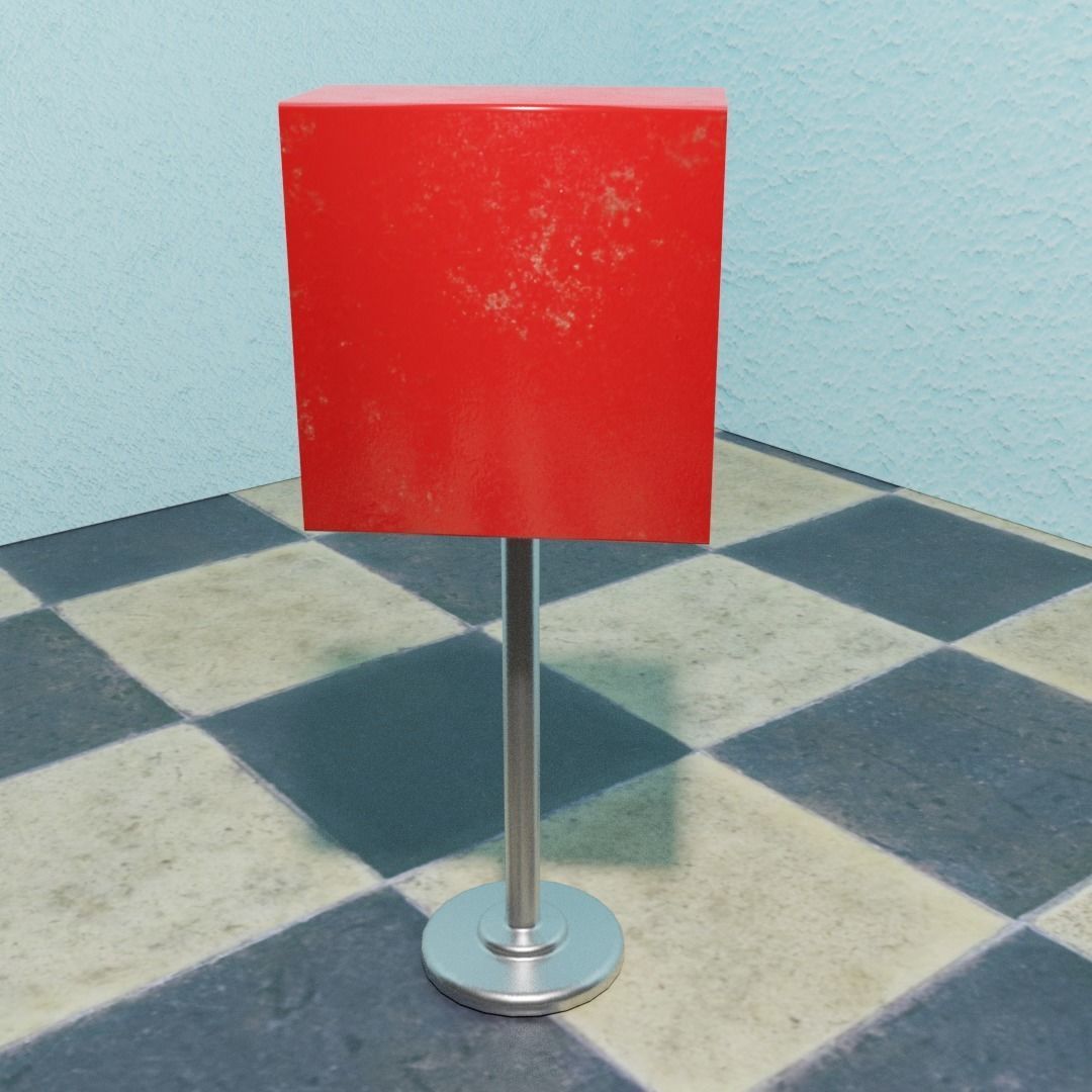 Triple Shop Gumball and Candy Machine Set of 3 Low-poly 3D model_5