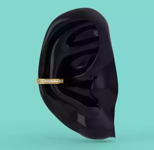 Ear Cuff Earrings 3D print model