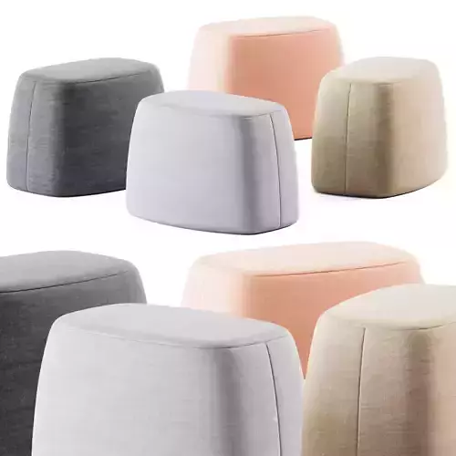 B B Italia Frank Outdoor Ottoman
