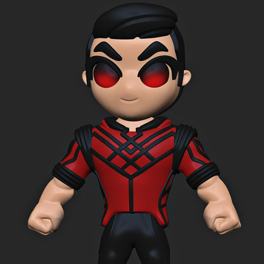 Shang Chi Simu Liu 3D print model_5