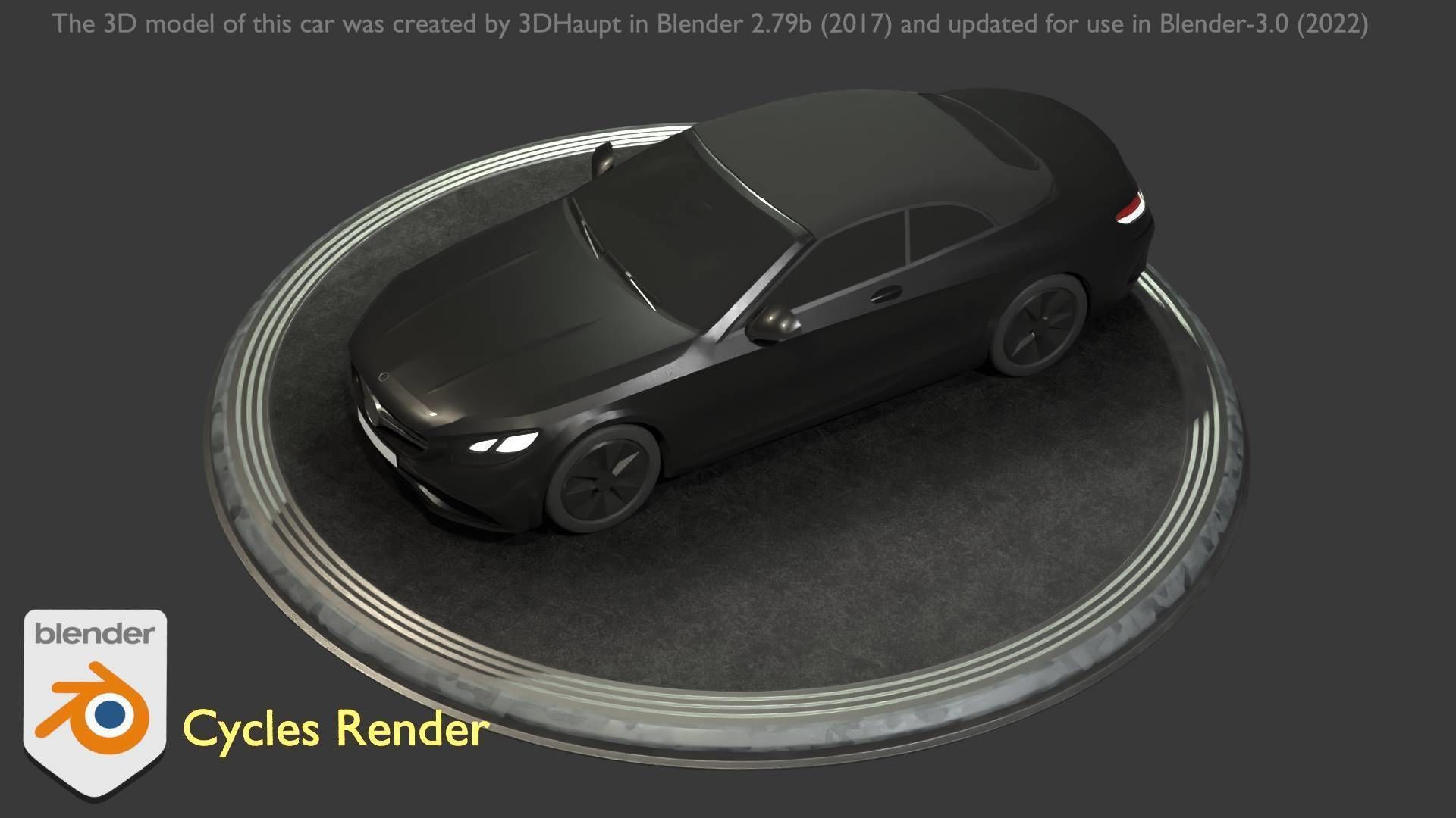 City Cars All Types A B C D E Black 3D Model Collection_84