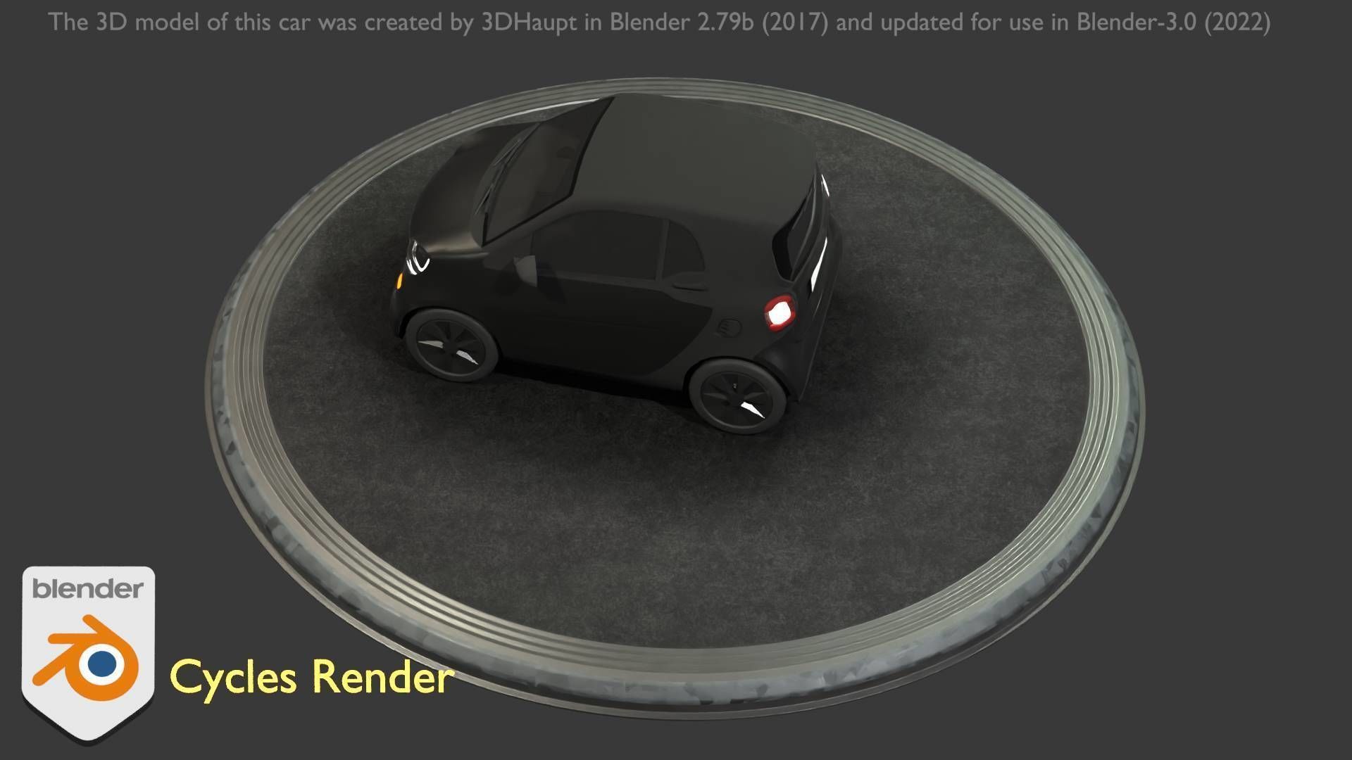 City Cars All Types A B C D E Black 3D Model Collection_93