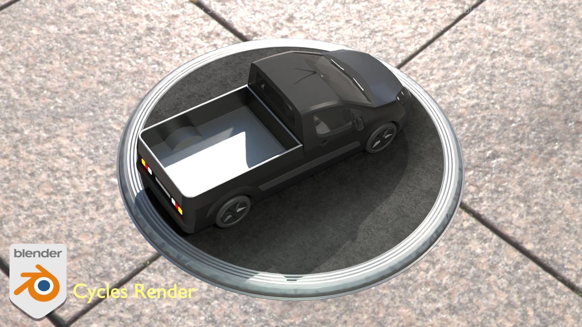 City Cars All Types A B C D E Black 3D Model Collection_110