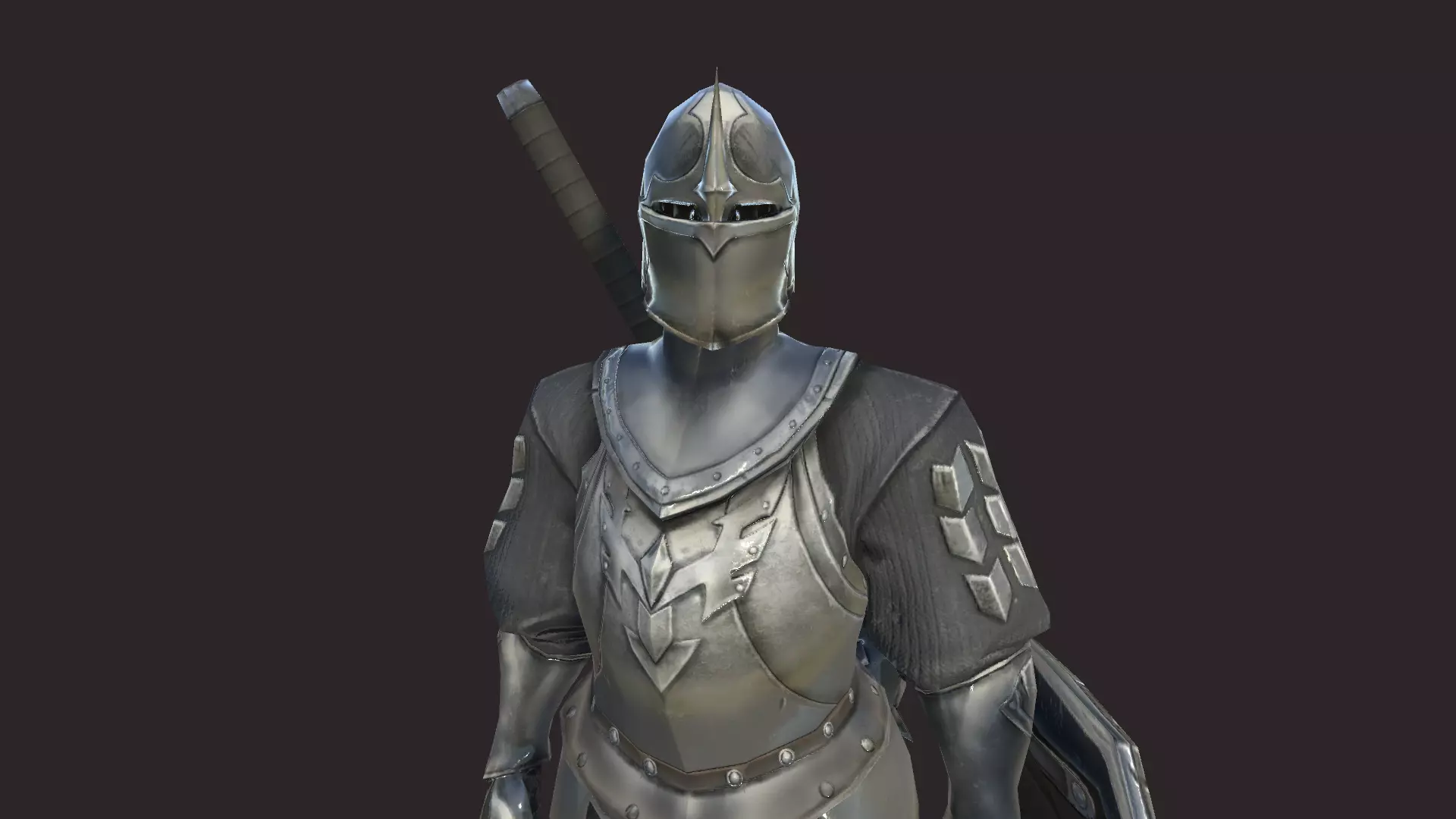 Armored Soldiers Low-poly 3D model