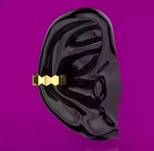 Ear Cuff Earrings 3d print model 