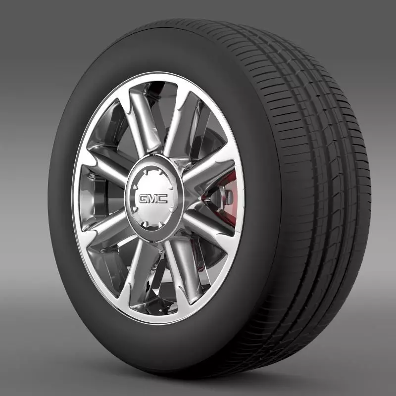 GMC Denali wheel 3D model
