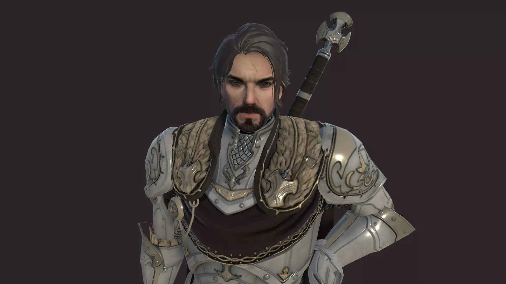 Chief Guards Low-poly 3D model