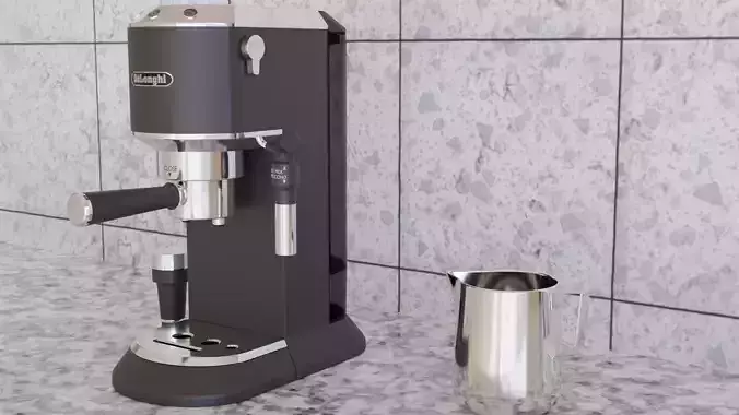 Delonghi coffee machine 3D model