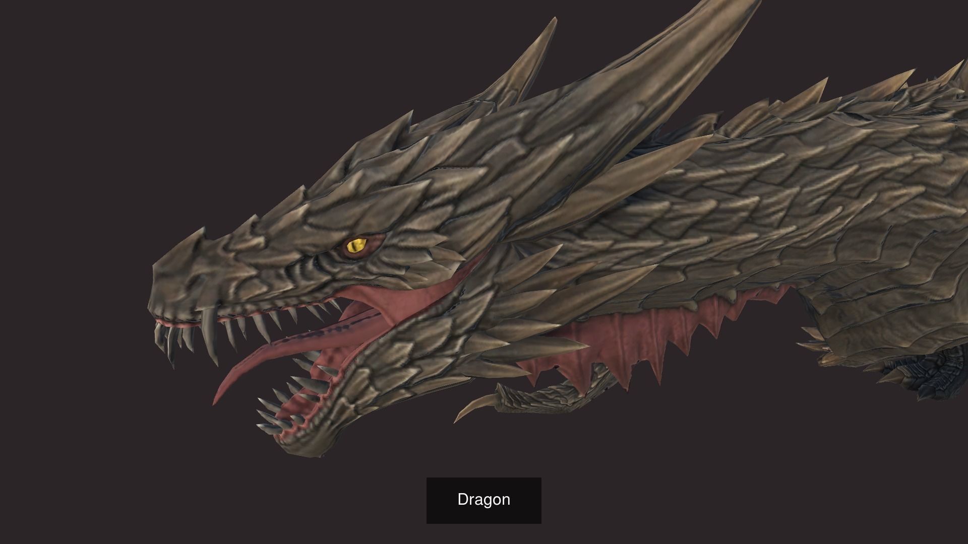 Three Dragons 3D Model Collection_1