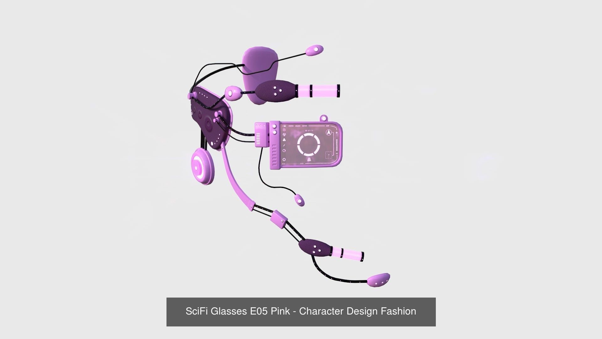 10 SciFi Glasses E Collection - Character Design Fashion _6