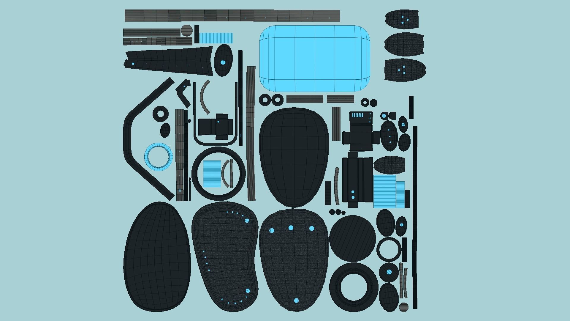 10 SciFi Glasses E Collection - Character Design Fashion _87