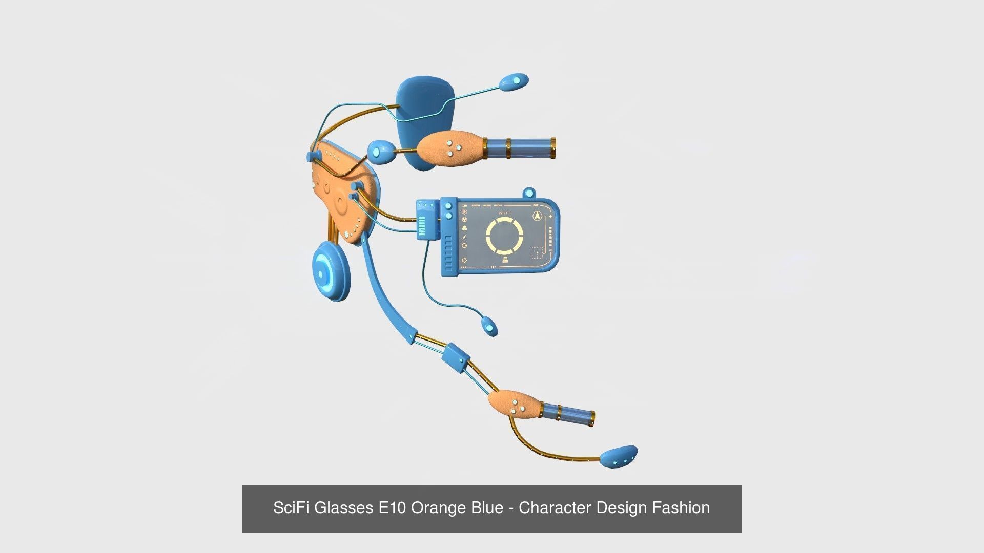 10 SciFi Glasses E Collection - Character Design Fashion _11