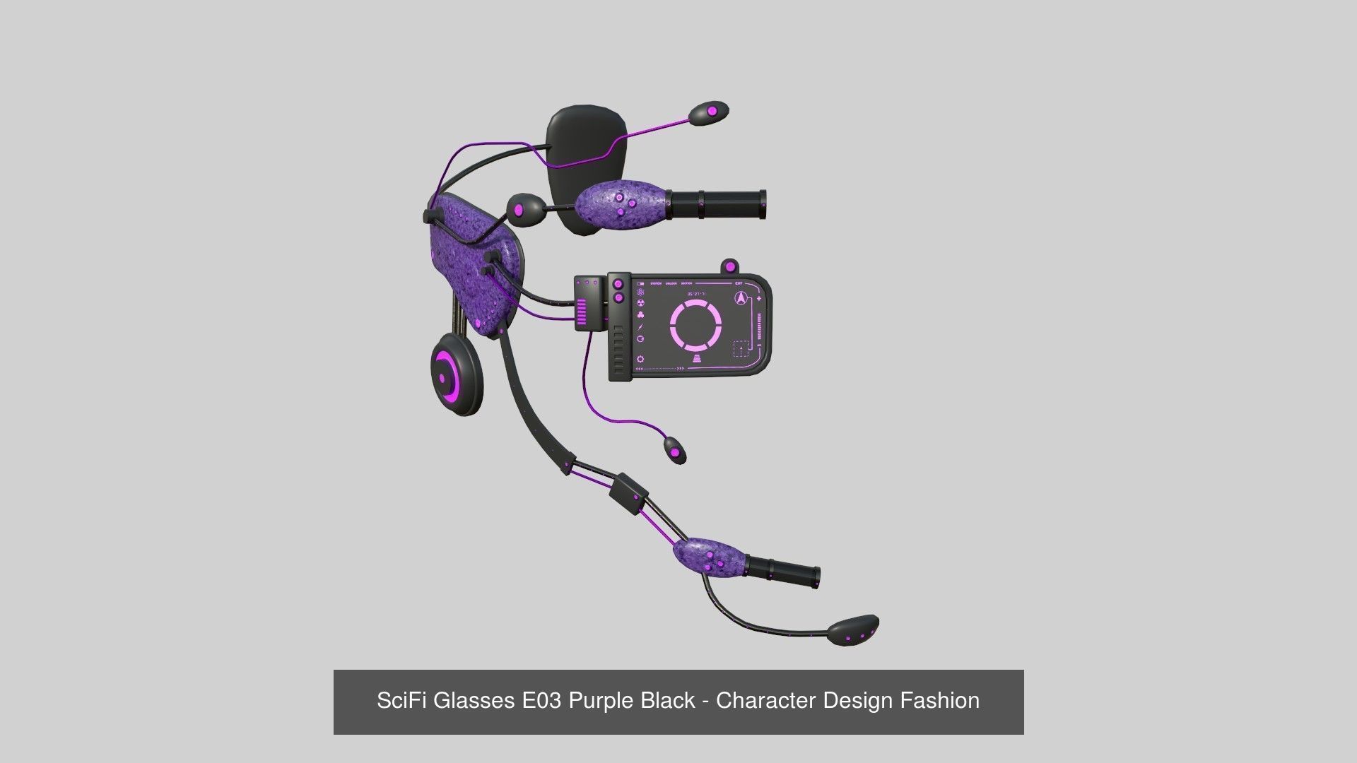10 SciFi Glasses E Collection - Character Design Fashion _4