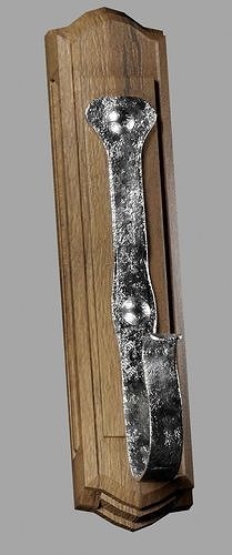 Cloth hook 3D model