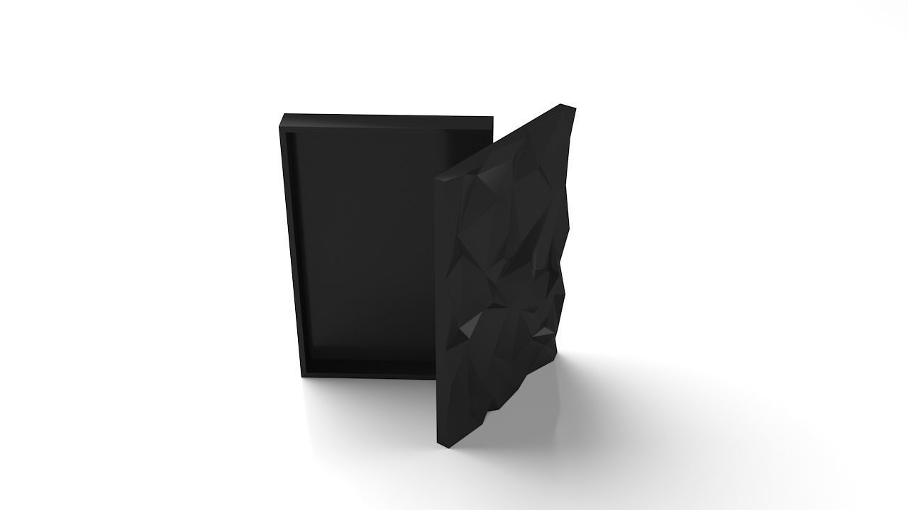 Invitation Card 3D Box 3D print model_4
