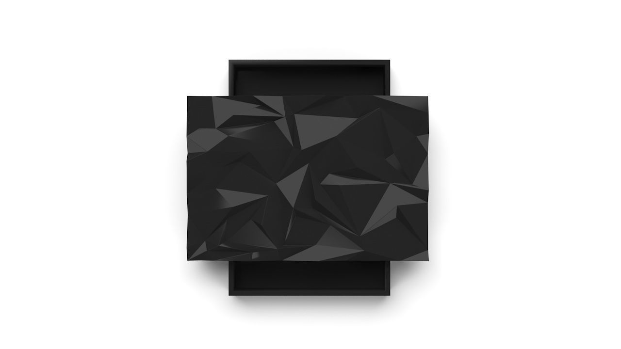 Invitation Card 3D Box 3D print model_2