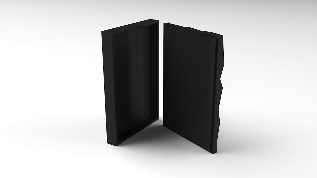 Invitation Card 3D Box 3D print model_5