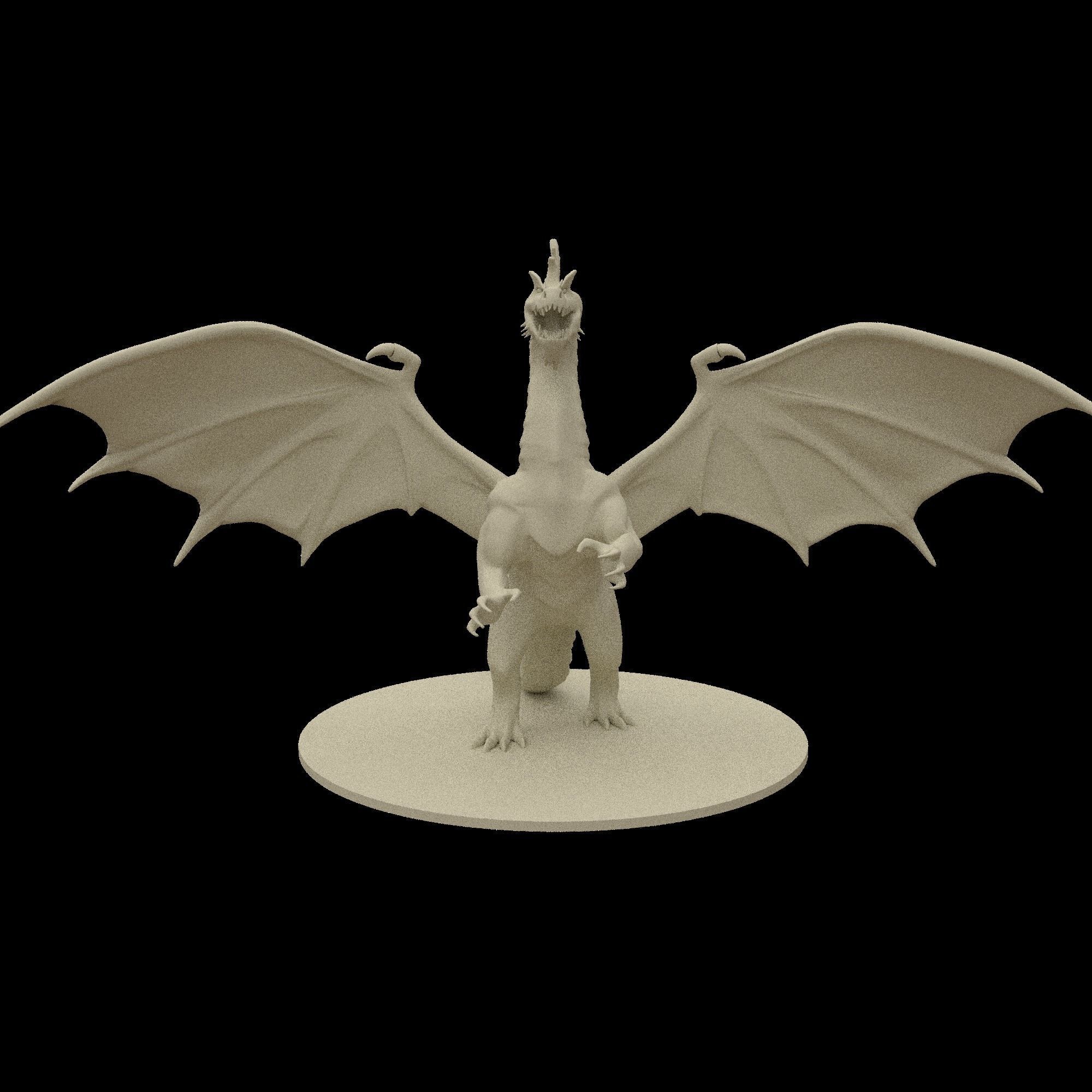 dragon 3D print model_1
