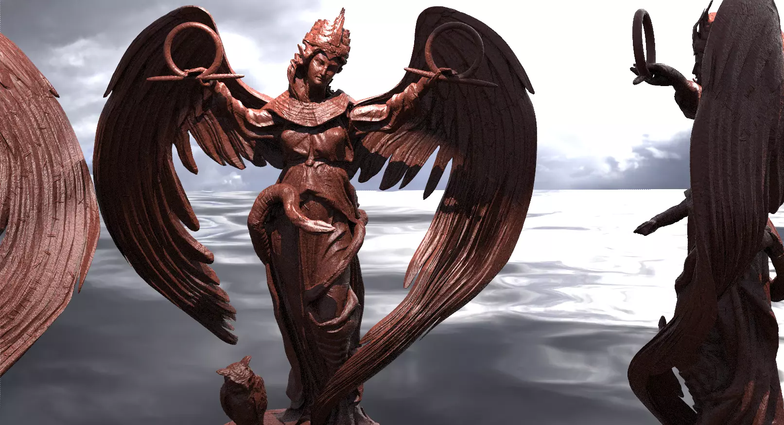 Lilith Sculpture  3D model_0