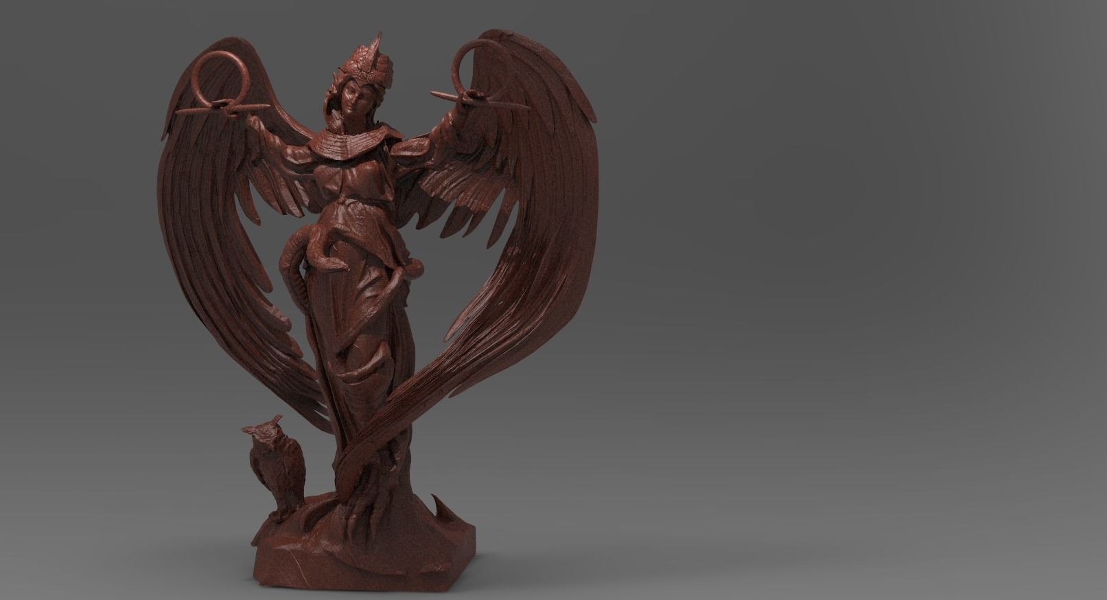 Lilith Sculpture  3D model_1