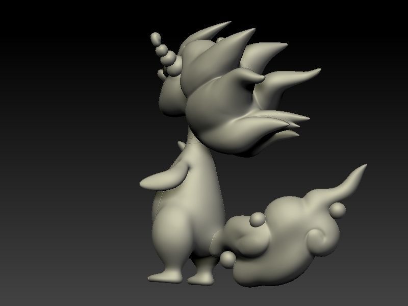 Pokemon mareep evolution pack 3D print model_8