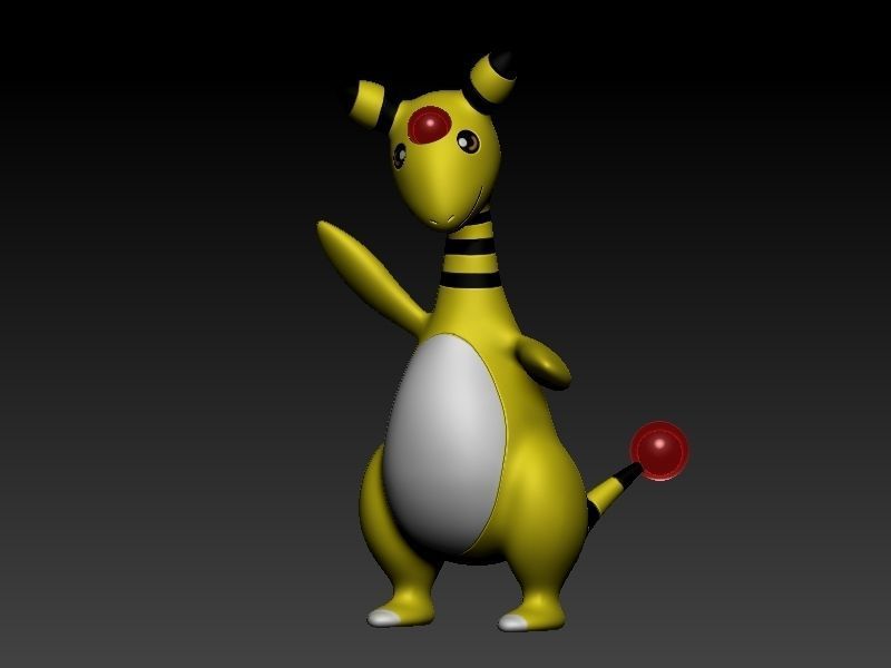 Pokemon mareep evolution pack 3D print model_27