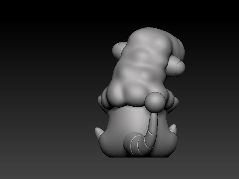 Pokemon mareep evolution pack 3D print model_21