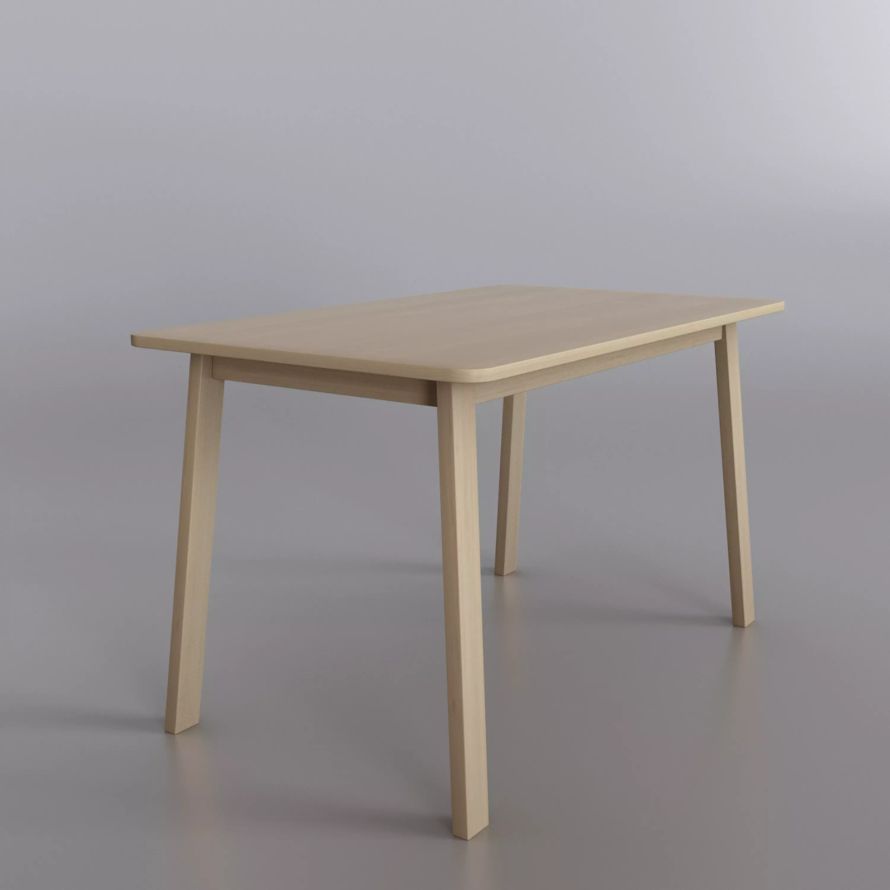 Ikea Norraker Table 3D model_0