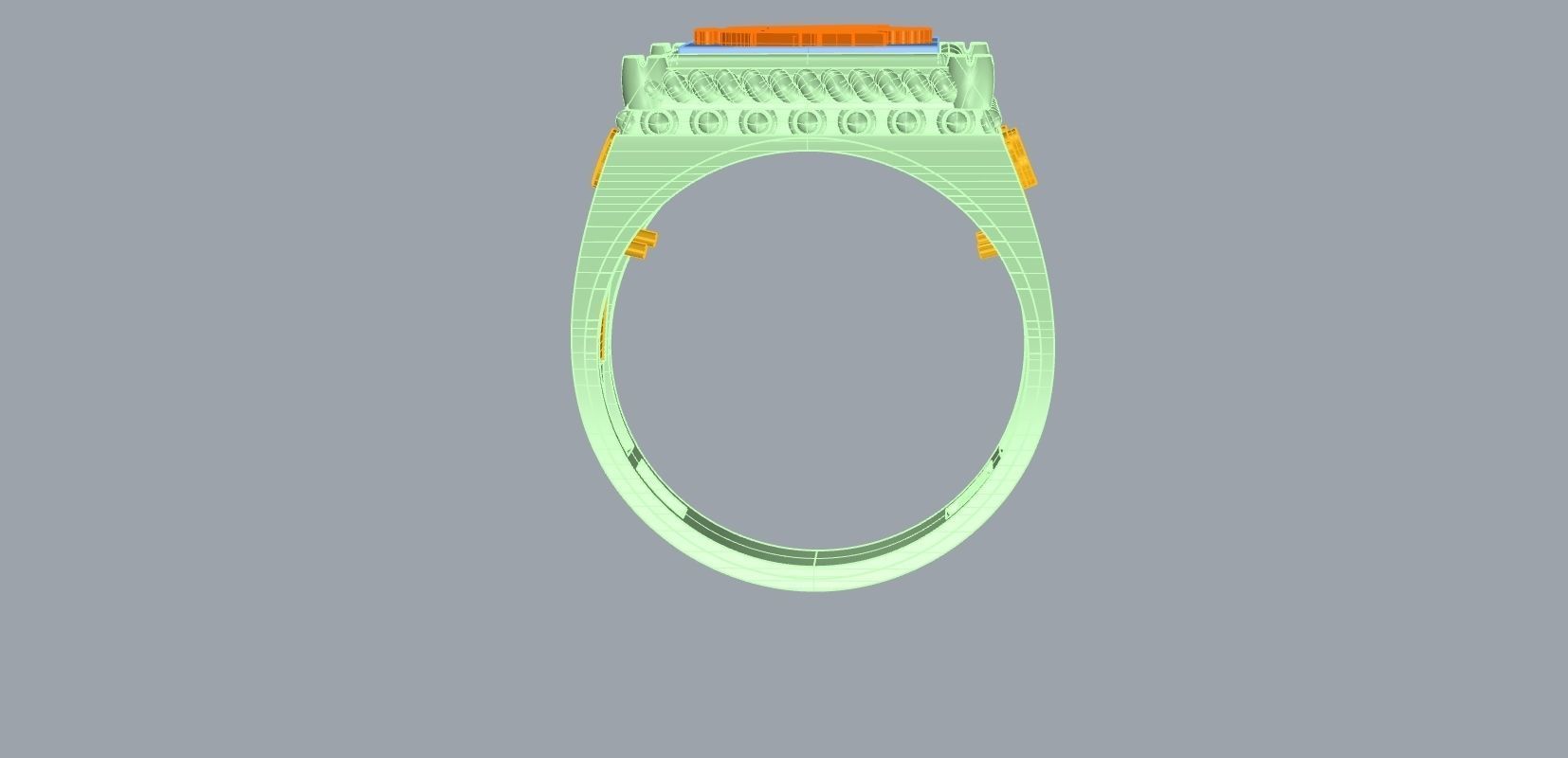 ottoman man ring 3D print model_2