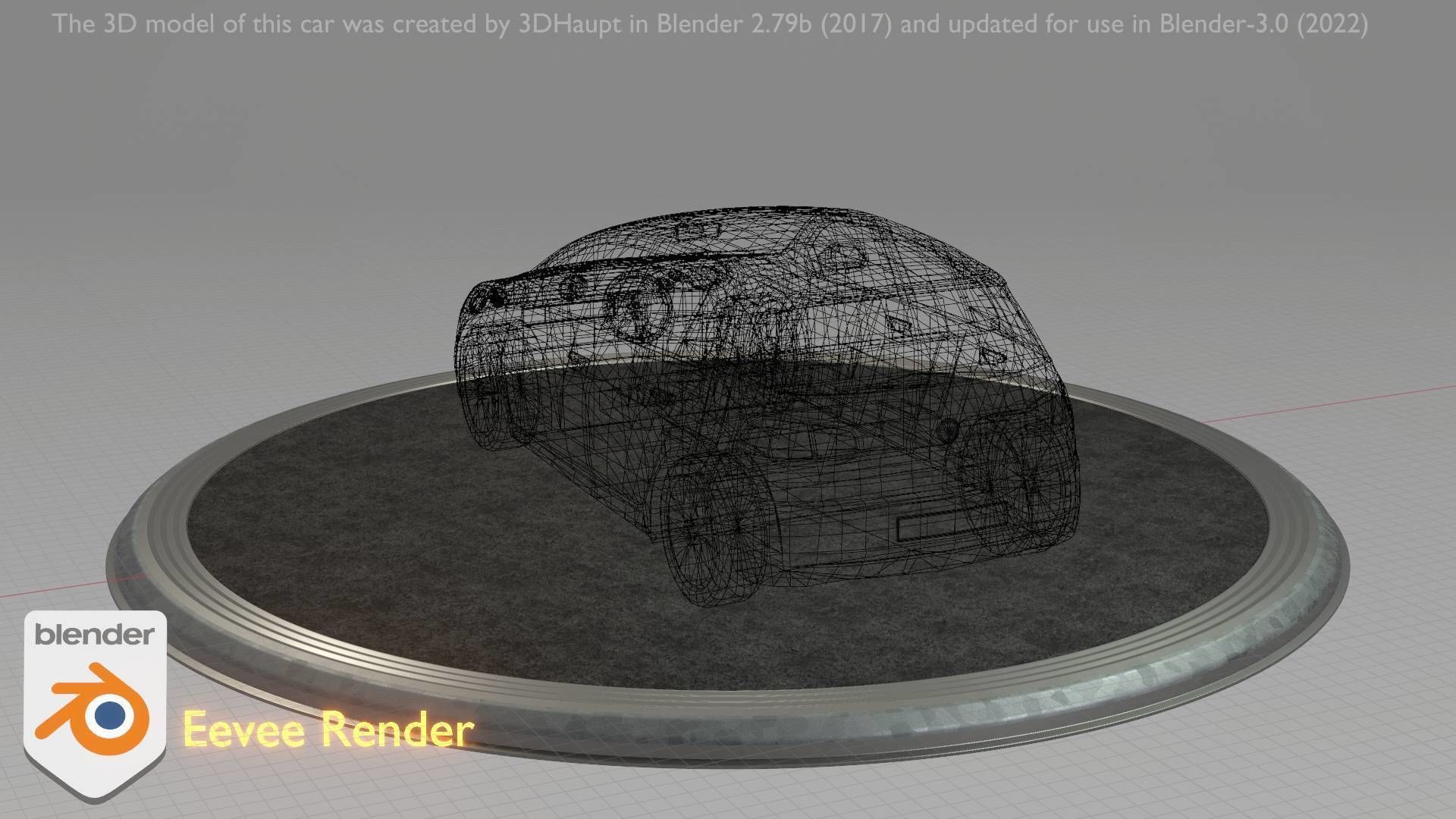 City Car 15 Compact Class Type-C White Low-poly 3D model_39