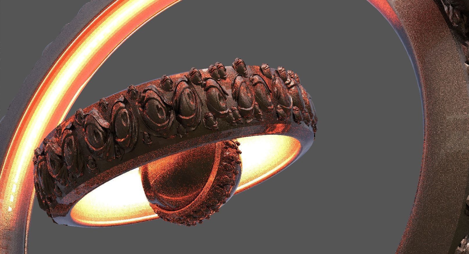 Angel Wheel Eye Centre and outer wheel  3D model_1